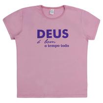 Blusa T-shirt Em Algodão Feminina Adulta Estampada