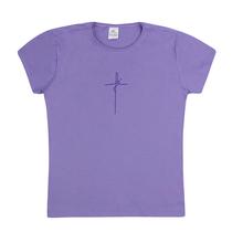 Blusa T-shirt Em Algodão Feminina Adulta Estampada - Roupas Mania