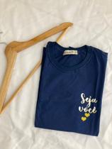 Blusa T-Shirt Feminina Baby Look Seja Você