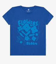 Blusa T-Shirt Feminina Estampada Select Azul