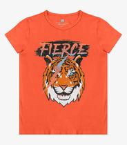 Blusa T-Shirt Feminina Estampada Select Laranja