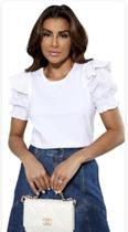 Blusa T-shirt Malha Luzia Fazzolli 17026 - 42