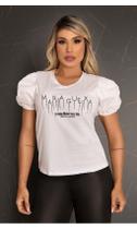 Blusa t-shirt manga princesa maria gueixa Blusa t-shirt manga princesa maria gueixa