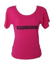 Blusa T-Shirt Viscolycra Frases Arrisque