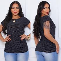 Blusa Tampa Bumbum Feminina LongLine Confortável
