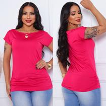 Blusa Tampa Bumbum Feminina LongLine Confortável Blusa Tampa Bumbum Feminina LongLine Confortável