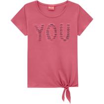 Blusa Teen Feminina Amora Meia Malha
