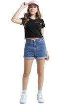 Blusa Teen Feminina M/C Amora Ribana 51614 Blusa Teen Feminina M/C Amora Ribana 51614