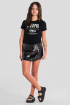 Blusa teen menina brilhante Brandili Young