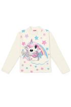Blusa Térmica Estampada Menina Manga Cumprida Infantil Mundo Cinti 12452