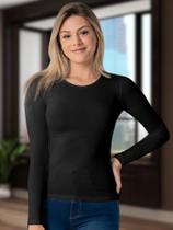 Blusa Térmica Feminina Flanelada Segunda Pele Grossa Quente