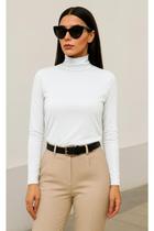 Blusa Térmica Feminina Gola Alta Flanelada Zanca Modas