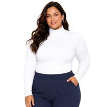 Blusa Térmica Feminina Gola Alta Peluciada Proteção Máxima Plus - Blusa Térmica Feminina Gola Alta Peluciada Proteção Máxima Plus -