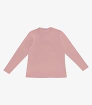 Blusa Térmica Feminina Plus Size Secret Glam Rosa