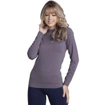 Blusa Térmica Feminino Longa Segunda Pele Proteção UV