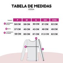 Blusa Térmica Gola Alta Feminina Básica Inverno Segunda Pele