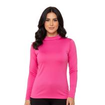 Blusa Térmica Gola Alta Feminina Básica Inverno Segunda Pele
