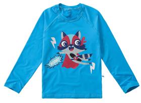 Blusa Térmica Infantil com Proteção UV50+ Azul Malwee