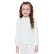 Blusa Térmica Infantil Estilo do Corpo Branco