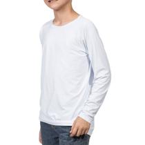 Blusa Térmica Infantil Upman ML Branca - 349RF
