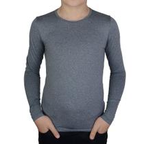 Blusa Térmica Infantil Upman ML Cinza Mescla - 349RF Blusa Térmica Infantil Upman ML Cinza Mescla - 349RF