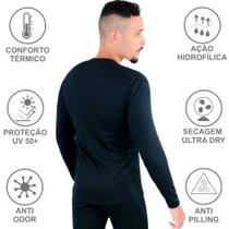 Blusa Térmica Masculina Frio Intenso Viagem Moto Esqui Aventura Esportes