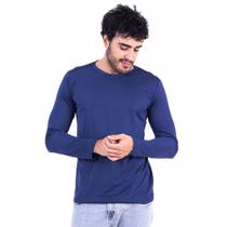 Blusa Térmica Masculina Gola Redonda Peluciada Para dias Frios Inverno