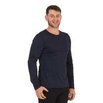 Blusa Térmica Masculina Peluciada Segunda Pele Flanelada de Inverno P-M-G-GG Lavin Basic 01-C3
