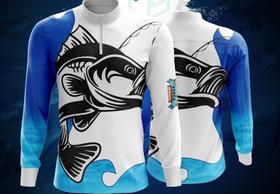 Blusa termica pesca esportiva Blusa termica pesca esportiva