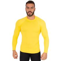 Blusa Térmica Proteção UV Poliamida Vekyo Frio Manga Longa Segunda Pele Moda Fitness