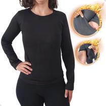 Blusa Térmica Segunda Pele Flanelada Forrada Peluciada Frio Camisa Camiseta Blusa Térmica Segunda Pele Flanelada Forrada Peluciada Frio Camisa Camiseta
