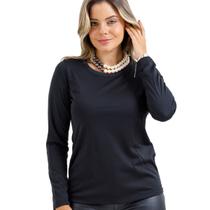 Blusa Térmica Segunda Pele Peluciada Manga Longa Feminina 603A