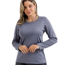 Blusa Térmica Segunda Pele Peluciada Manga Longa Feminina 603A