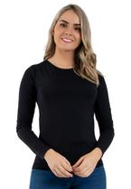 Blusa Térmica Segunda Pele Poliflex Preta