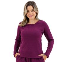 Blusa Térmica Soft Peluciada Casaquinho Flanelado Slim 10924A