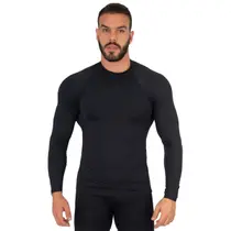 Blusa Térmica UV Poliéster Masculina Manga Longa