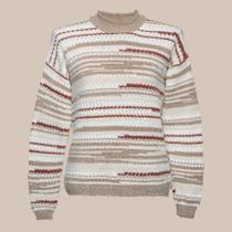 Blusa Texturizada Tricot Feminina Blusa Texturizada Tricot Feminina