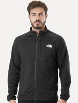 Blusa The North Face Masculina Fleece Canyonlands Full Zip Preta