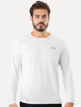 Blusa The North Face Masculina Manga Longa Crewneck Branca
