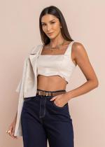 Blusa Top Clareza Sawary Fashion