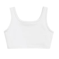 Blusa Top Regata Infantil Menina Branco - Malwee
