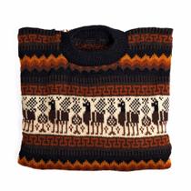 Blusa Tradicional Peruana em Lã Preto