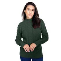 Blusa Trançada Pipoca em Tricot