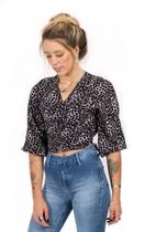 Blusa transpasse