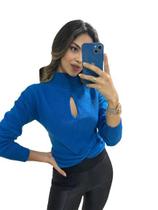 Blusa tricô com nó outono/inverno SKU329