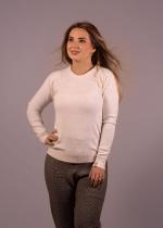 Blusa Tricô Jardim de Gelo Branco Blusa Tricô Jardim de Gelo Branco