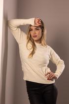 Blusa Tricô Menina de Rua Creme - Malhas Universal
