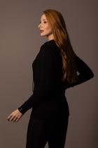 Blusa Tricô Miragem Preto Blusa Tricô Miragem Preto