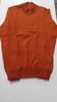 Blusa tricô modal gola careca