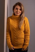 Blusa Tricô Poesia Amarelo